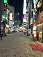 夜の仲町通り、上野・湯島の風俗営業許可申請はダントツの行政書士渡辺人支事務所へ！