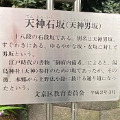 湯島天神、男坂下はきつい！湯島、上野の風俗営業許可申請はダントツの行政書士渡辺人支事務所へ！
